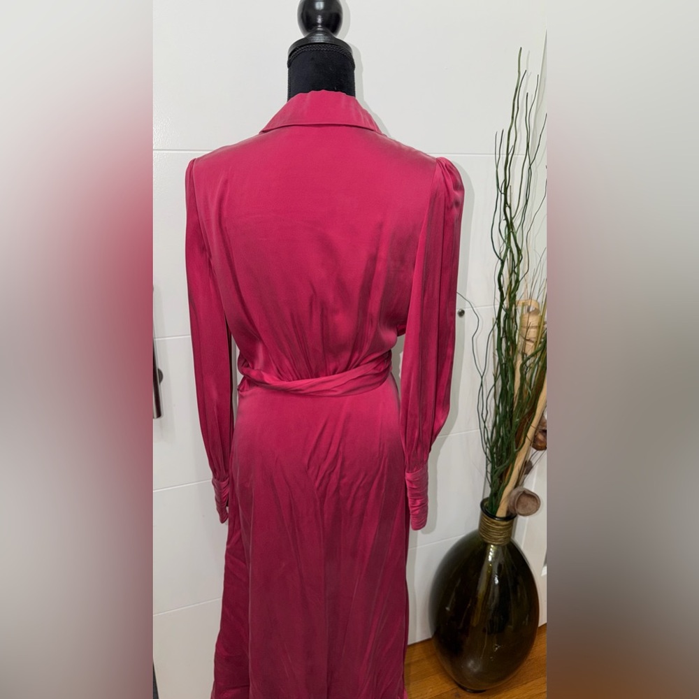 Zimmermann long wrap silk dress 1 - Picture 6 of 8